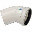 STOUT Отвод Ф80 угол 45* PP-FE (SCA-8080-000045)